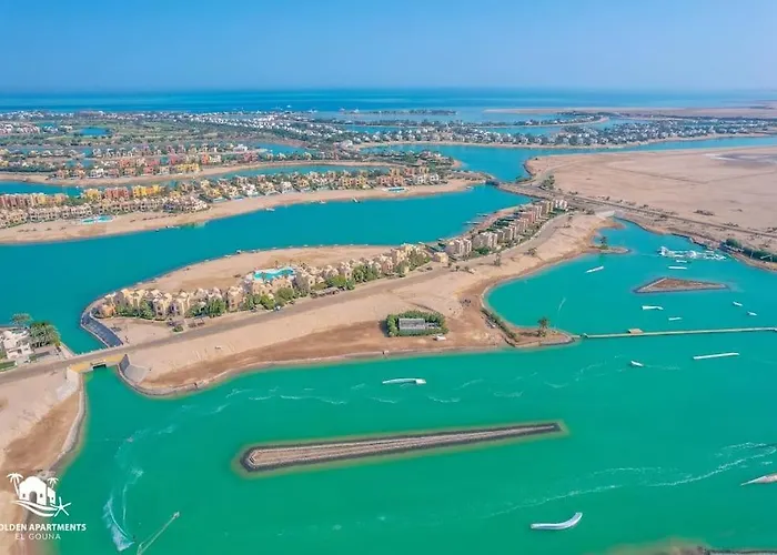 Apartment Gouna Retreat 2br Waterside Hot Tub & Pool Hurghada