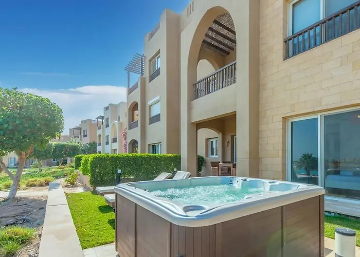 Apartment Gouna Retreat 2br Waterside Hot Tub & Pool *
